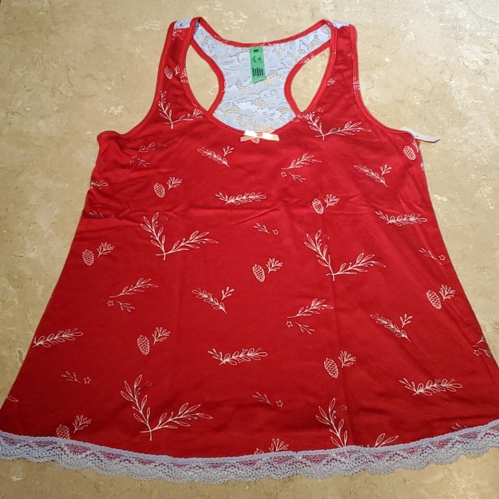 Honeydew Racerback Tank Pajama Top S
